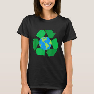 Recycling Planet Earth Climate Protection Environm T-Shirt