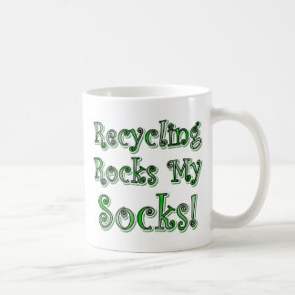 Recycling Rocks My Socks Coffee Mug