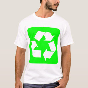 Recycling Sign - Green T-Shirt