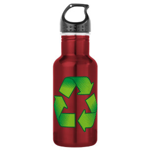 Recycling symbol 532 ml water bottle
