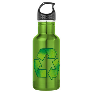 Recycling symbol 532 ml water bottle