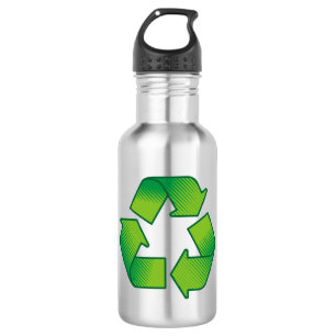 Recycling symbol 532 ml water bottle