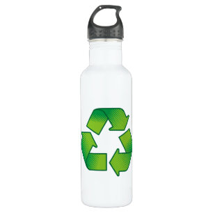 Recycling symbol 710 ml water bottle