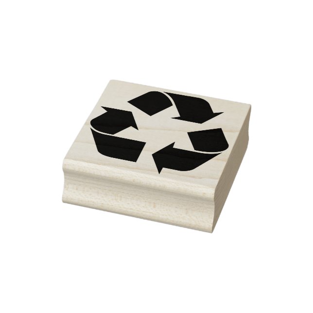 recycling symbol art stamp (Stamp)