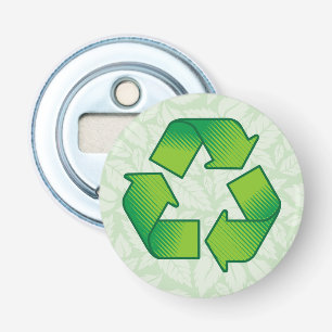 Recycling Symbol Bottle Opener