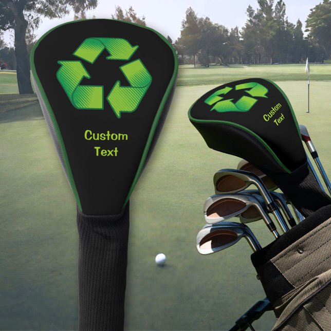 Recycling Symbol Golf Head Cover (Creator Uploaded)