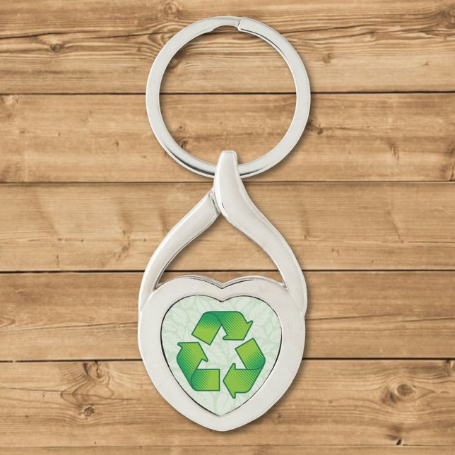 Recycling symbol key ring (Creator Uploaded)