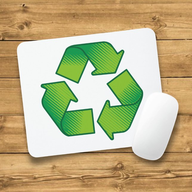 Recycling symbol mouse mat (Creator Uploaded)