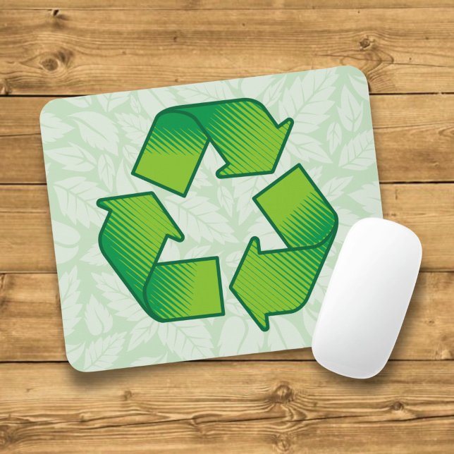 Recycling symbol mouse mat (Creator Uploaded)