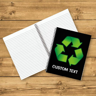 Recycling Symbol Notebook