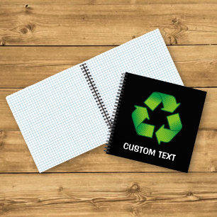 Recycling Symbol Notebook