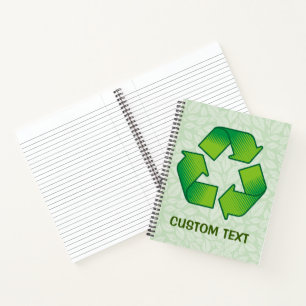 Recycling Symbol Notebook