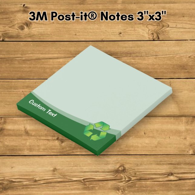 Recycling Symbol Post-it Notes (Creator Uploaded)