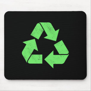 Recycling Vintage Logo Environmentalist Recycle Ea Mouse Mat