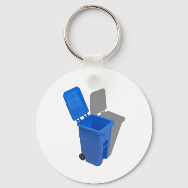 RecyclingBin082010 Key Ring (Front)