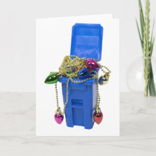 RecyclingOrnaments120409 copy Holiday Card