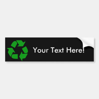 Recylce bumper sticker