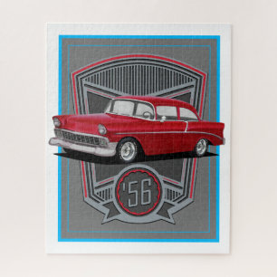 Red 1956 Classic Jigsaw Puzzle