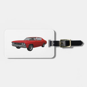 Red 1968 Chevelle SS: Luggage Tag