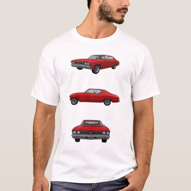 Red 1968 Chevelle SS: T-Shirt (Front)