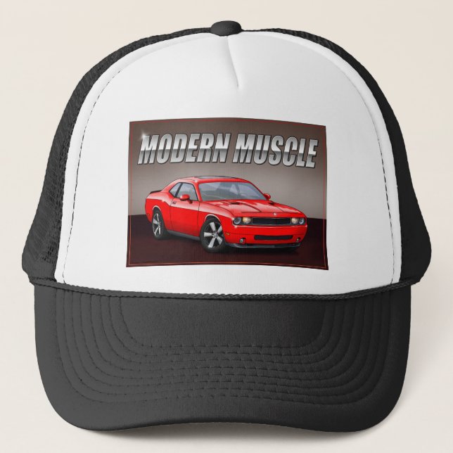 Red_2_Challenger.png Trucker Hat (Front)