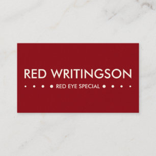 RED 4dots Business Card