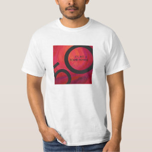 Red 50 Decade Birthday T-Shirt