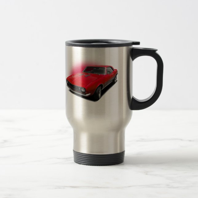 Red 67 travel mug (Right)