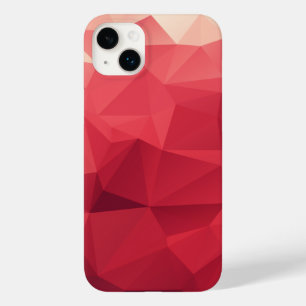 Red Abstract Geometric Case-Mate iPhone 14 Plus Case
