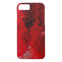 Red Abstract iPhone 7 Case