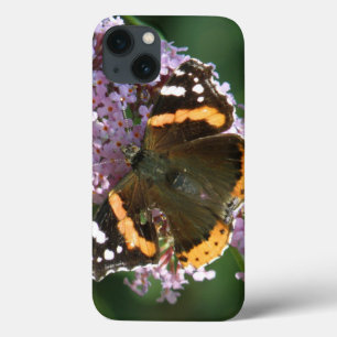 Red Admiral Butterfly and Buddleia iPad Case