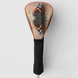 Red Admiral Butterfly Golf Driver Cover