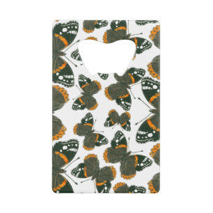 Red admiral butterfly pattern