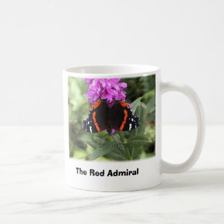 red admiral butterfly, The Red Admiral Coffee Mug