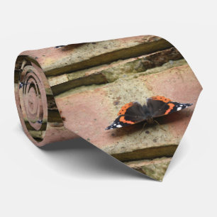 Red Admiral Butterfly Tie