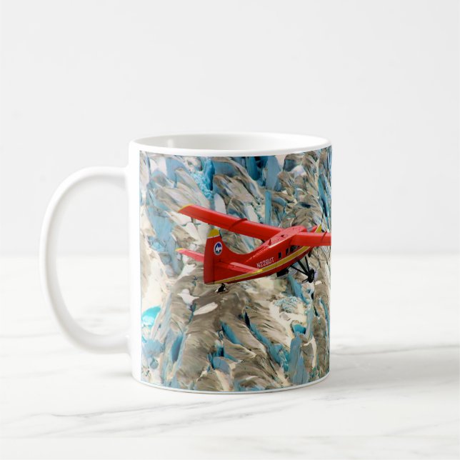 Red aeroplane coffe cup (Left)