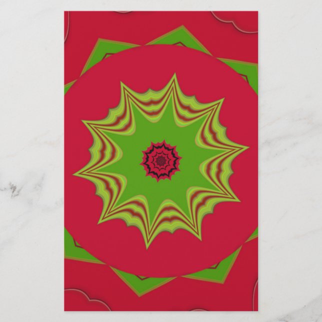 red African ethnic tribal pattern (Front)