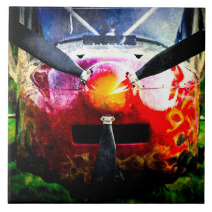 Red Aircraft - Small But Fierce Tile