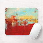 Red Alaskan Abstract Mouse Mat<br><div class="desc">Red Alaskan by Erin Ashley. Features an abstract design with primarily red for the colour.| 140546GG</div>
