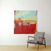 Red Alaskan Abstract