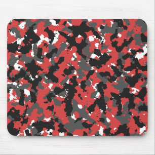 Red Alert Camo Mouse Mat