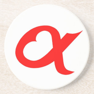 Red Alpheart Coaster