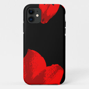 red amaryllis duo iPhone 11 case