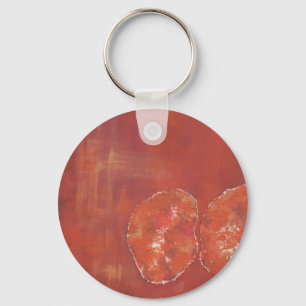 Red Ameoba Key Ring