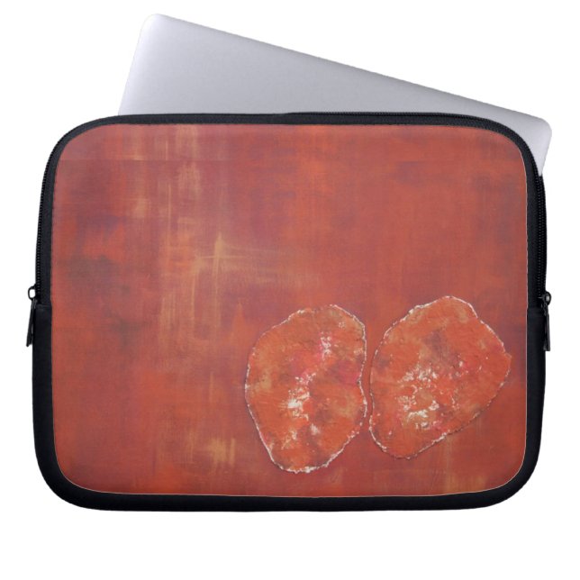 Red Ameoba Laptop Sleeve (Front)