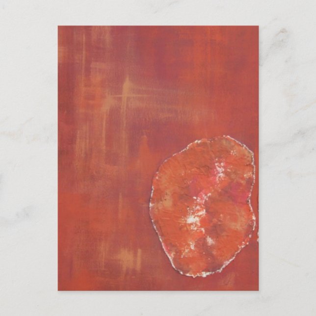 Red Ameoba Postcard (Front)