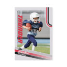 Red American Football Trading Card For Kids