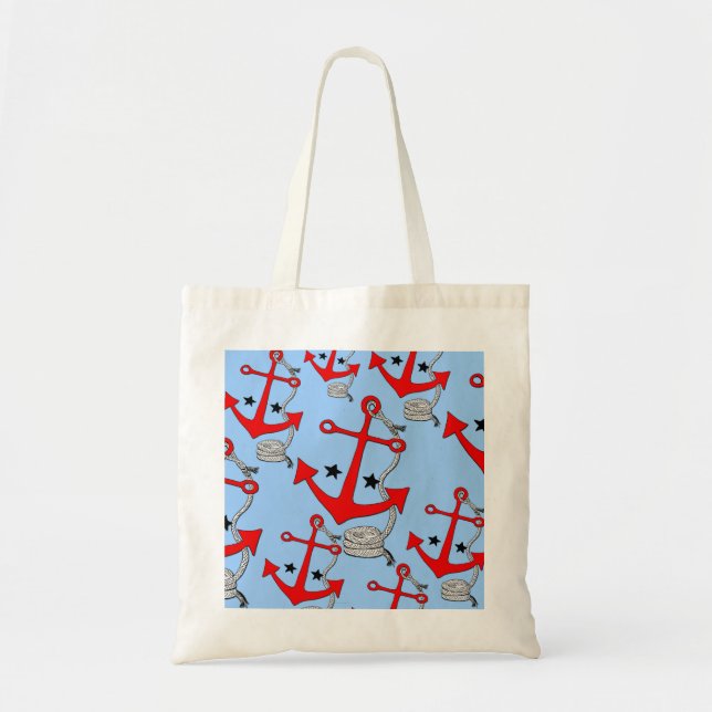Red Anchors (for  ) Tote Bag (Front)