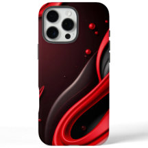 Red and Black 3D Gradient Mobile Backcover Case-Ma