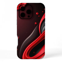 Red and Black 3D Gradient Mobile Backcover Case-Ma